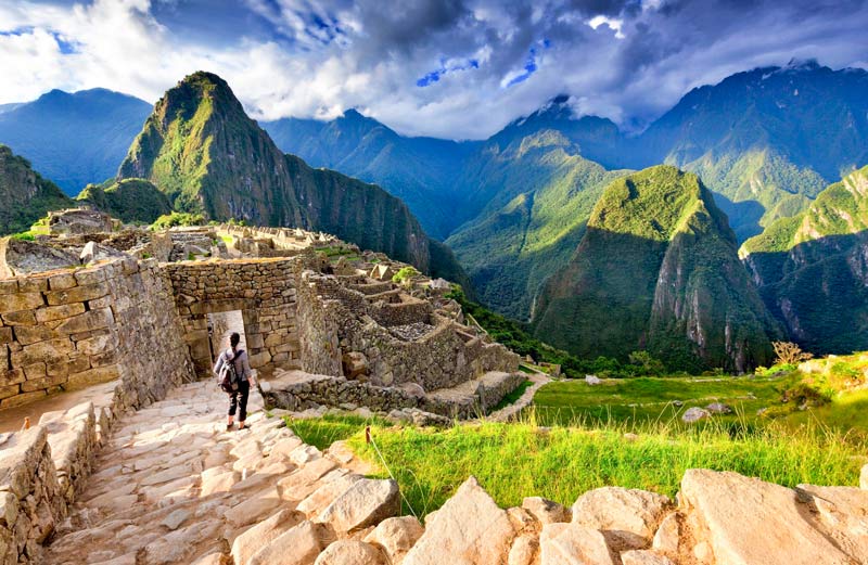 Entrada a la ciudadela Inca