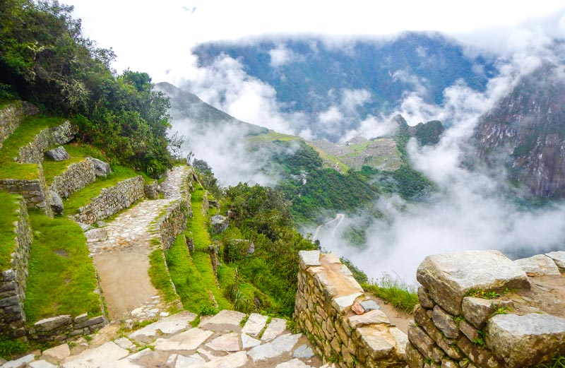 Intipunku (Puerta del Sol) parte del Camino Inca