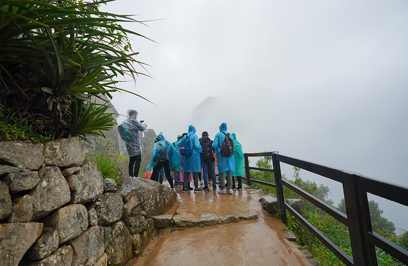 Machu Picchu en temporadas de lluvias