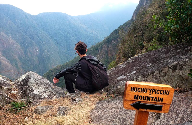 Camino a montaña Huchuy Picchu