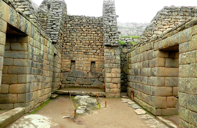 Interior of the Inca House